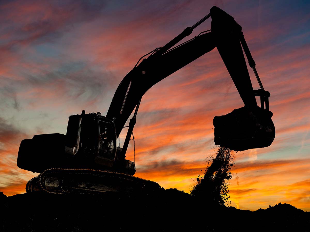 markoló naplementével